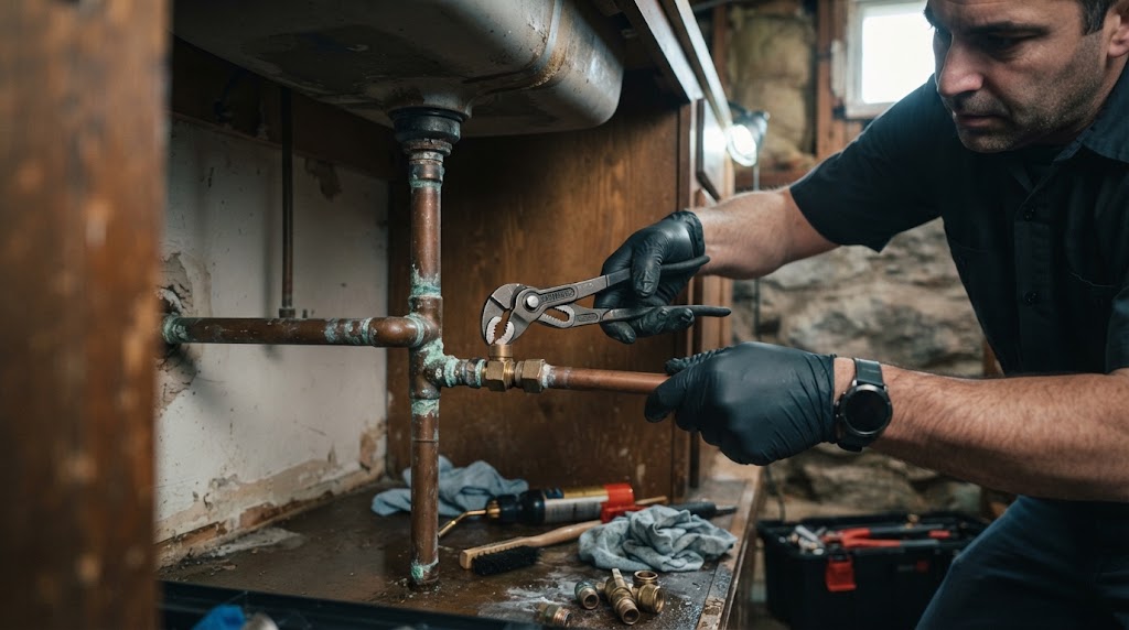 Pipe leak repair in Clifton NJ